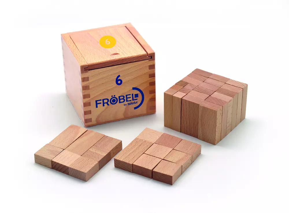 Froebel - Zestaw B (Dar 3, 4, 5, 5b, 6)